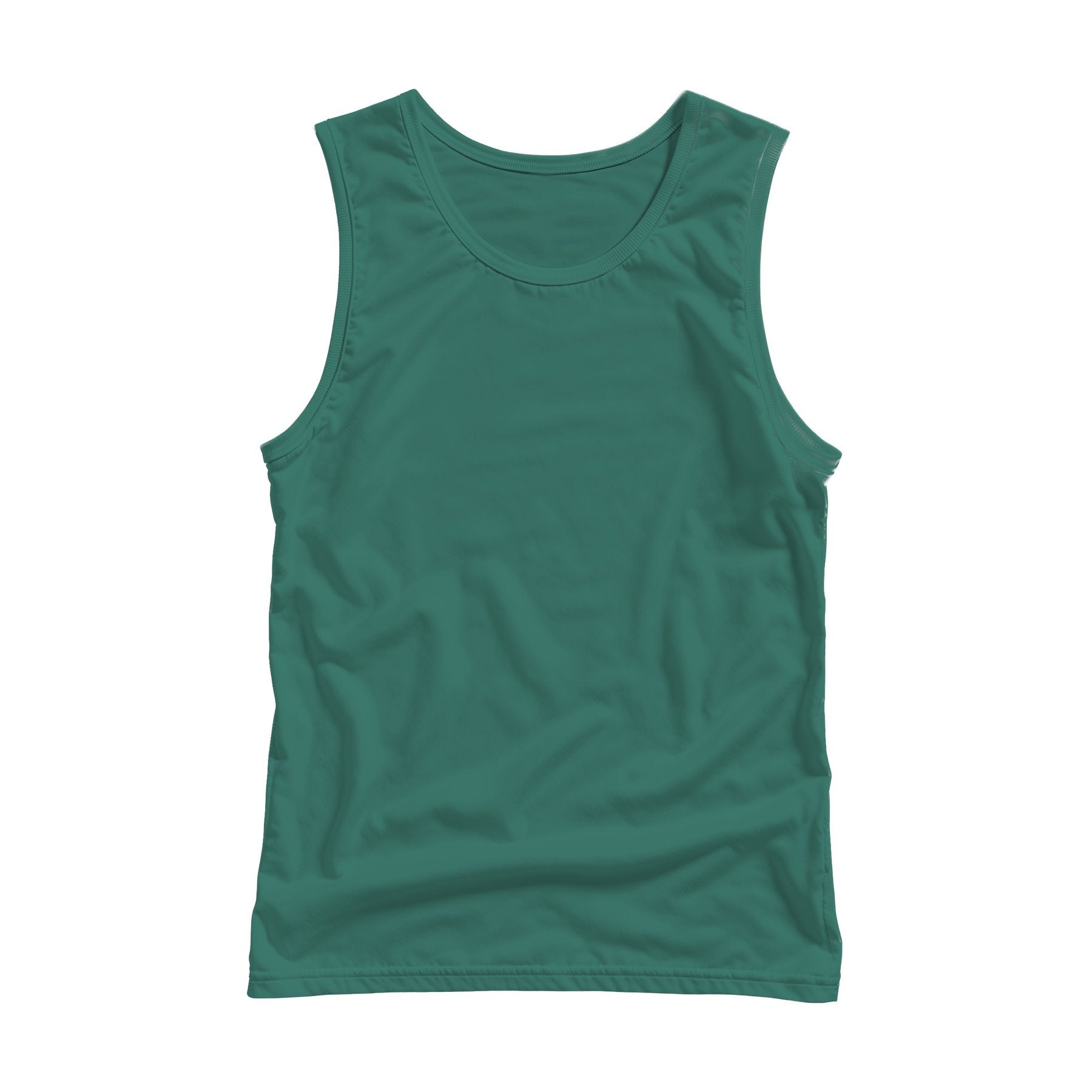 Blue Spruce Back View Unisex Tank Mockup | JPG Mockup Download | For POD Sellers Designers Etsy Shops | Commercial Use | MockupBulk