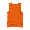 Bright Orange Back View Unisex Tank Mockup | High-Res JPG Instant Download | Commercial Use | Etsy POD Shopify Template | MockupBulk