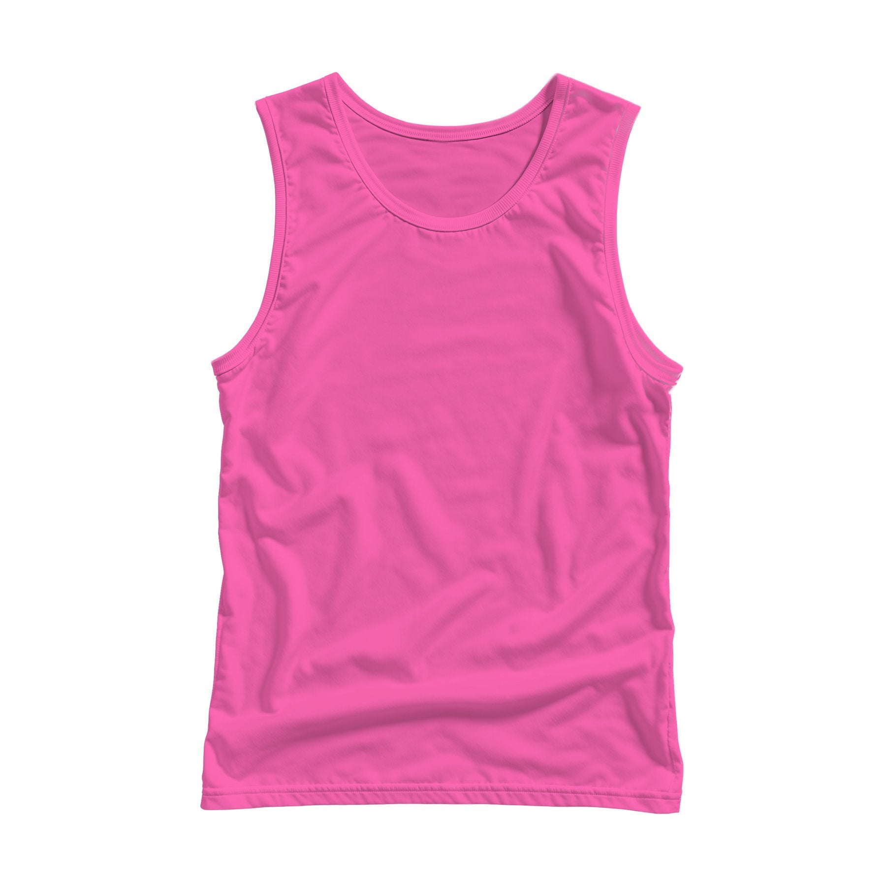 Unisex Tank Mockup, Bubblegum Back View | Instant JPG Download | Commercial Licence | Etsy POD Print Mockup | MockupBulk