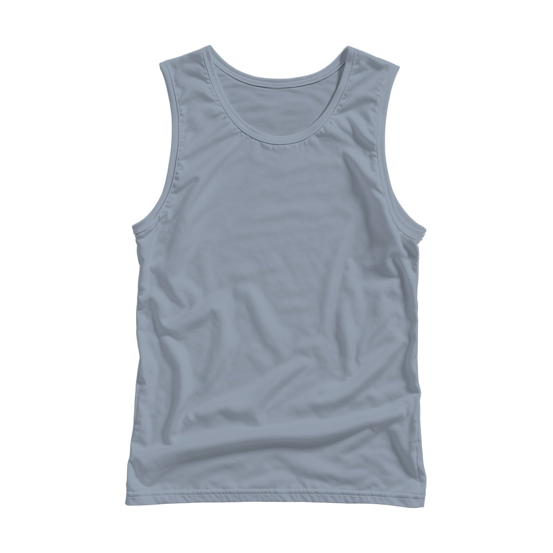 Unisex Tank Mockup | Chambray Back View — Instant JPG Download | Commercial Licence | Etsy POD Print Mockup | MockupBulk