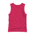 Unisex Tank Mockup | Cherry Red Back View — POD Print Mockup | Instant JPG Download | Commercial Licence Included | MockupBulk