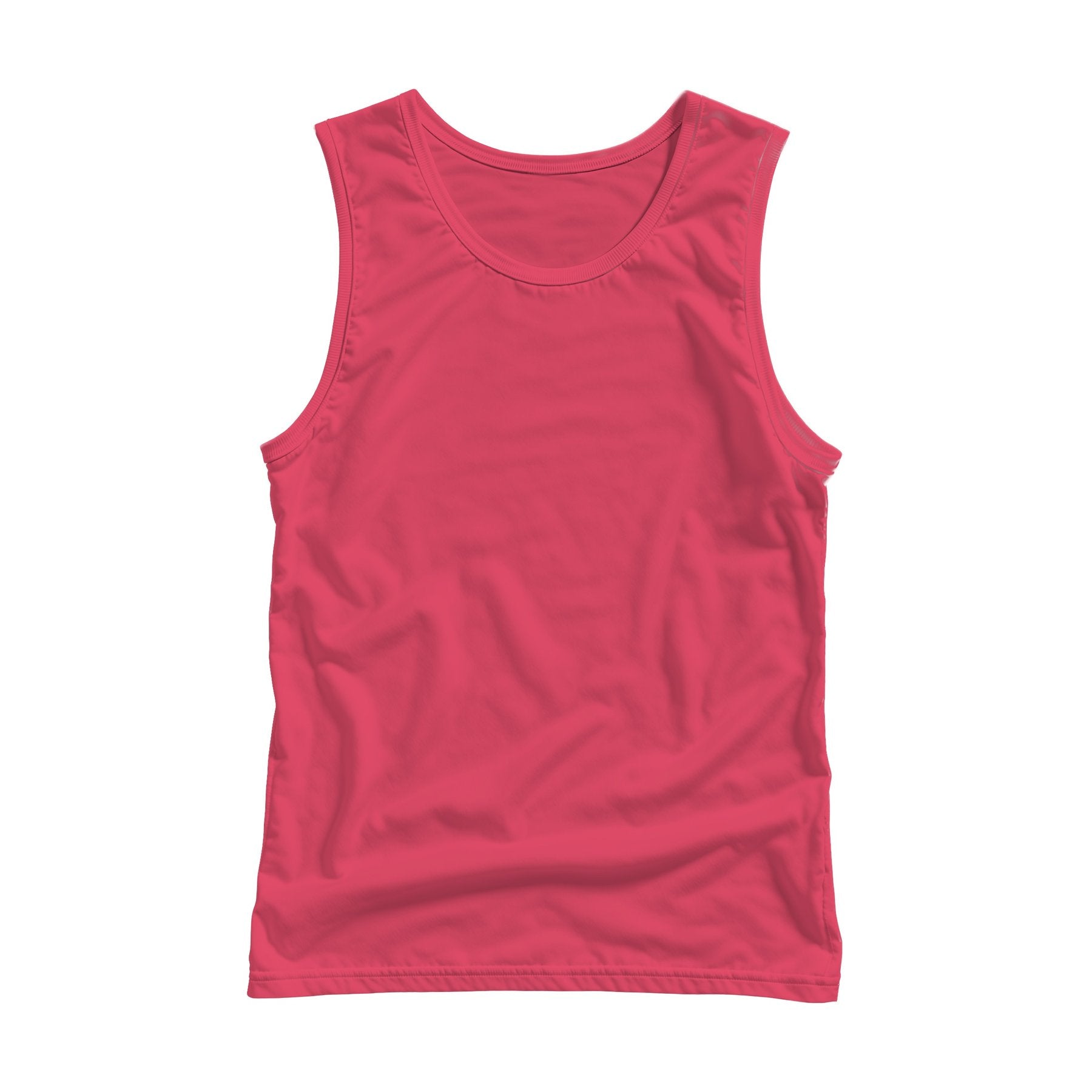 Unisex Tank Mockup, Crunchberry Back View | High-Res JPG Template | Instant Digital Download | POD Etsy Shopify | MockupBulk