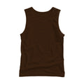 Unisex Tank Mockup | Dark Chocolate Back View | Product Mockup JPG | Instant Download | Commercial Use for POD Sellers | MockupBulk