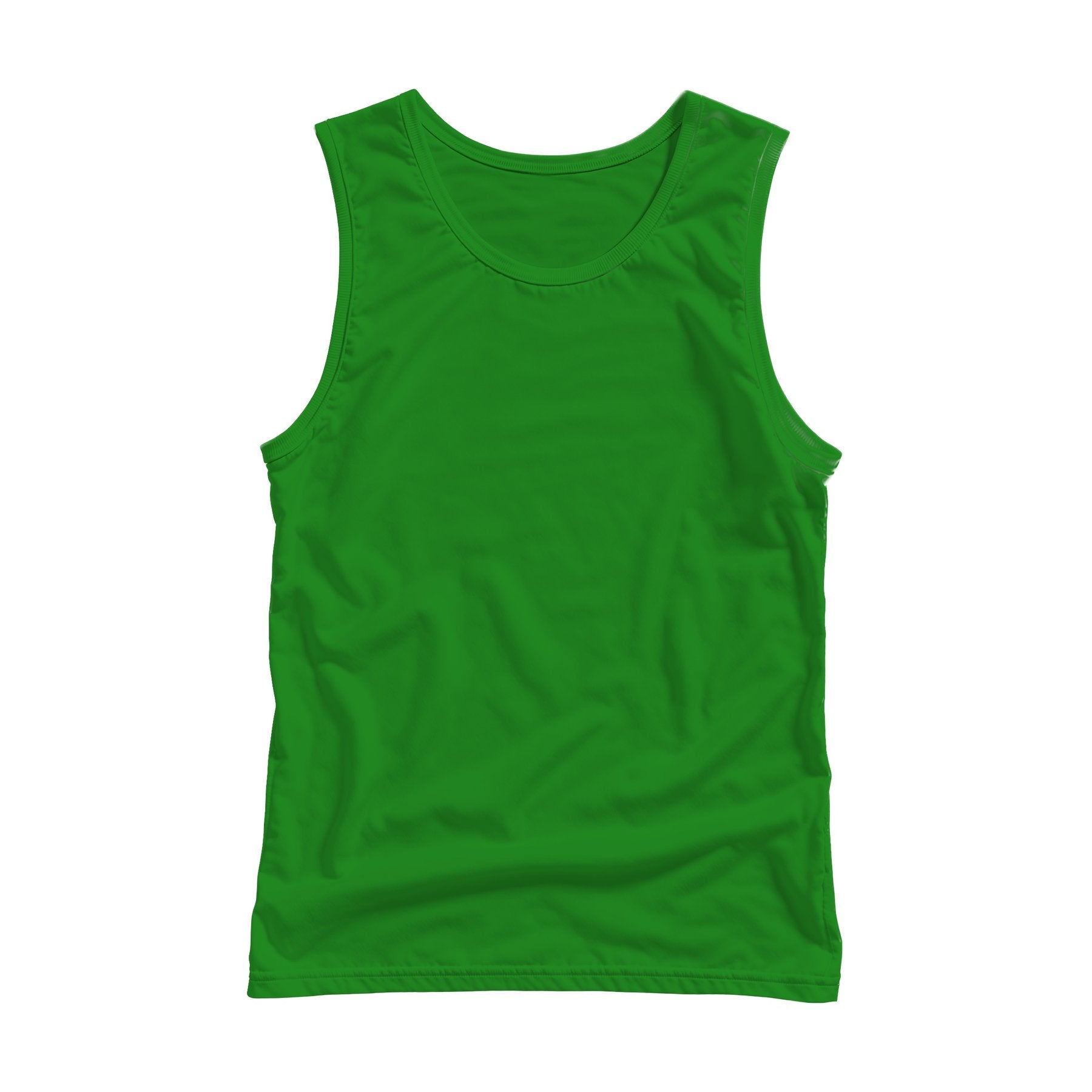 Unisex Tank Mockup — Forest Green Back View — High-Res JPG Template | Instant Digital Download | POD Etsy Shopify | MockupBulk