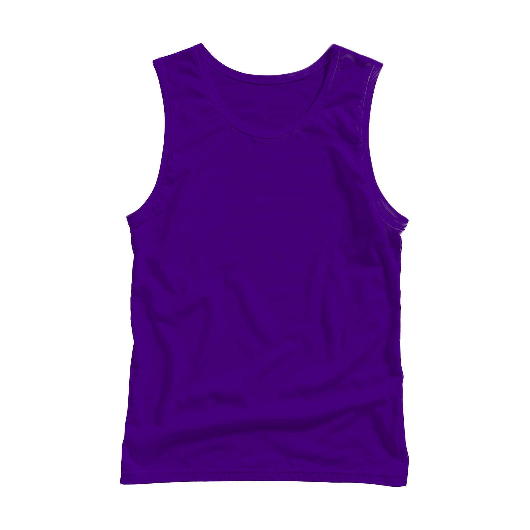 Unisex Tank Mockup, Indigo Back View | High-Res JPG Instant Download | Commercial Use | Etsy POD Shopify Template | MockupBulk