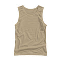 Khaki Back View Unisex Tank Mockup | Product Mockup JPG | Instant Download | Commercial Use for POD Sellers | MockupBulk