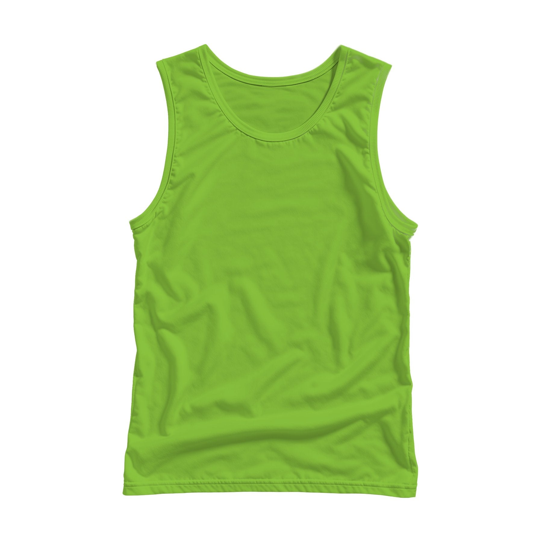 Unisex Tank Mockup, Kiwi Back View | Print on Demand Mockup | High-Res JPG Download | Commercial Use Included | MockupBulk