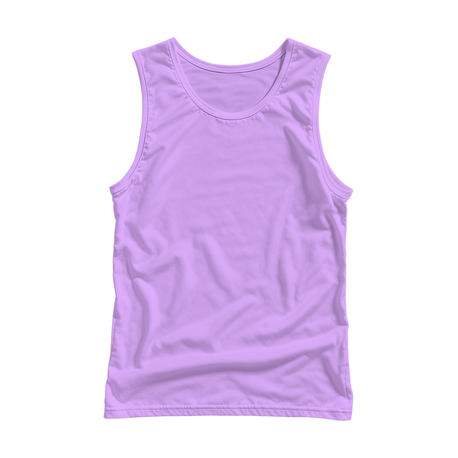 Unisex Tank Mockup | Mauve Back View | High Resolution JPG | POD Mockup Template | Commercial Use Download | MockupBulk