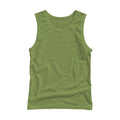 Moss Back View Unisex Tank Mockup | POD Print Mockup | Instant JPG Download | Commercial Licence Included | MockupBulk