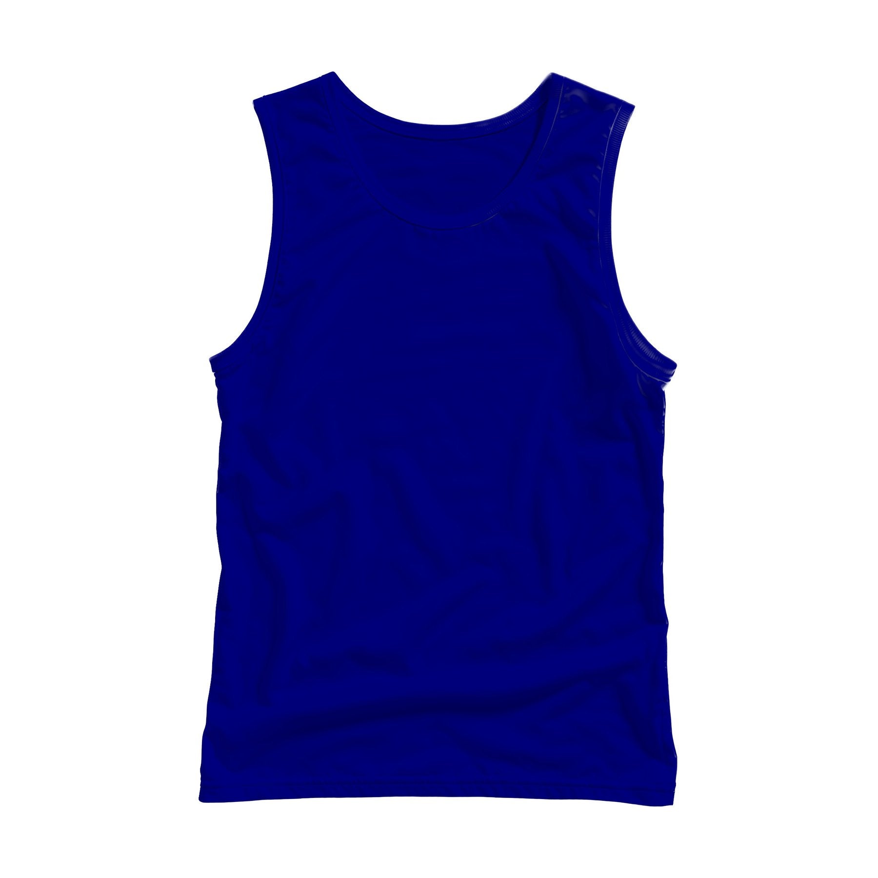 Unisex Tank Mockup | Navy Back View — JPG Mockup Download | For POD Sellers Designers Etsy Shops | Commercial Use | MockupBulk