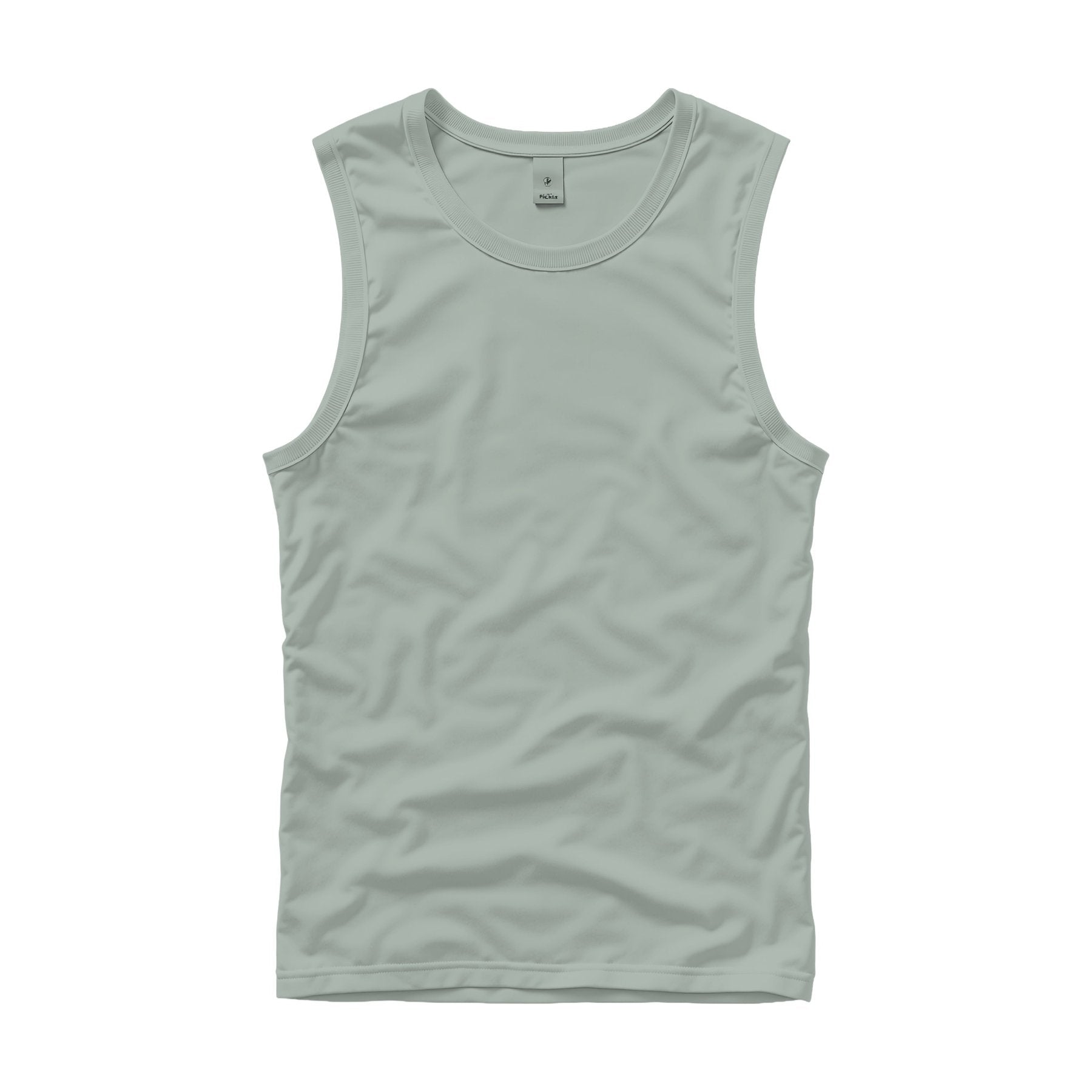 Unisex Tank Mockup | Ash Regular Fit — Product Mockup JPG | Instant Download | Commercial Use for POD Sellers | MockupBulk