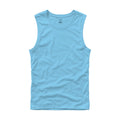 Unisex Tank Mockup — Baby Blue Regular Fit — Print on Demand Mockup | High-Res JPG Download | Commercial Use Included | MockupBulk