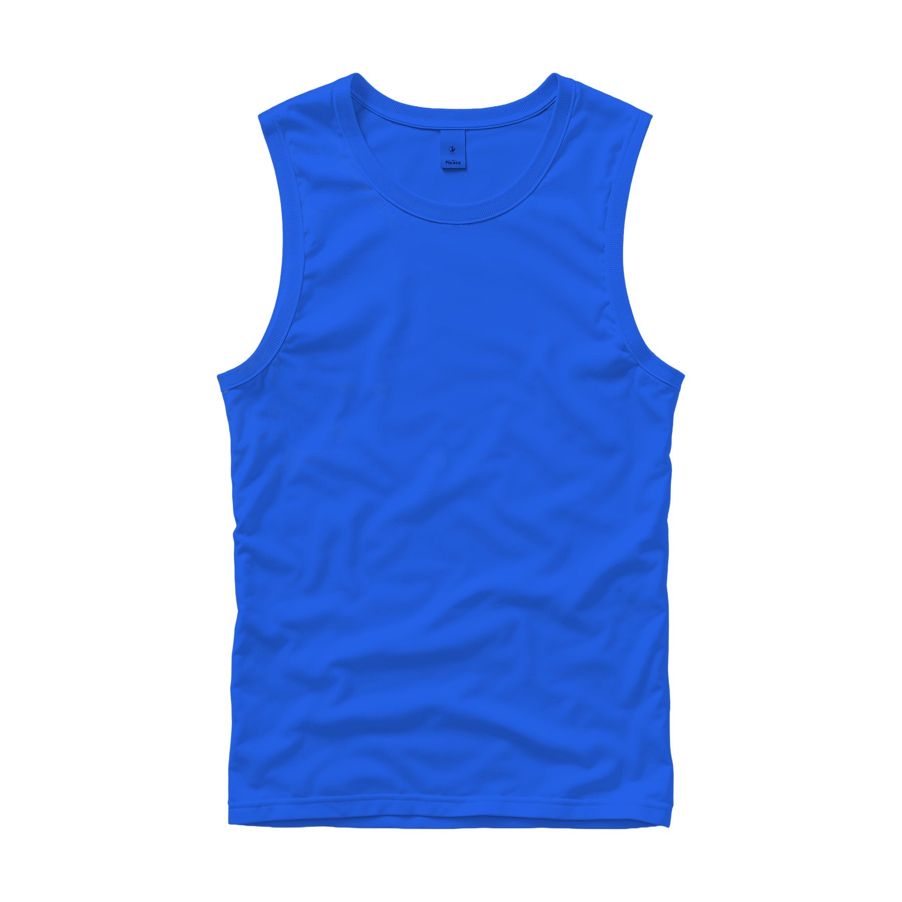 Unisex Tank Mockup | Blue Regular Fit | High-Res JPG Template | Instant Digital Download | POD Etsy Shopify | MockupBulk