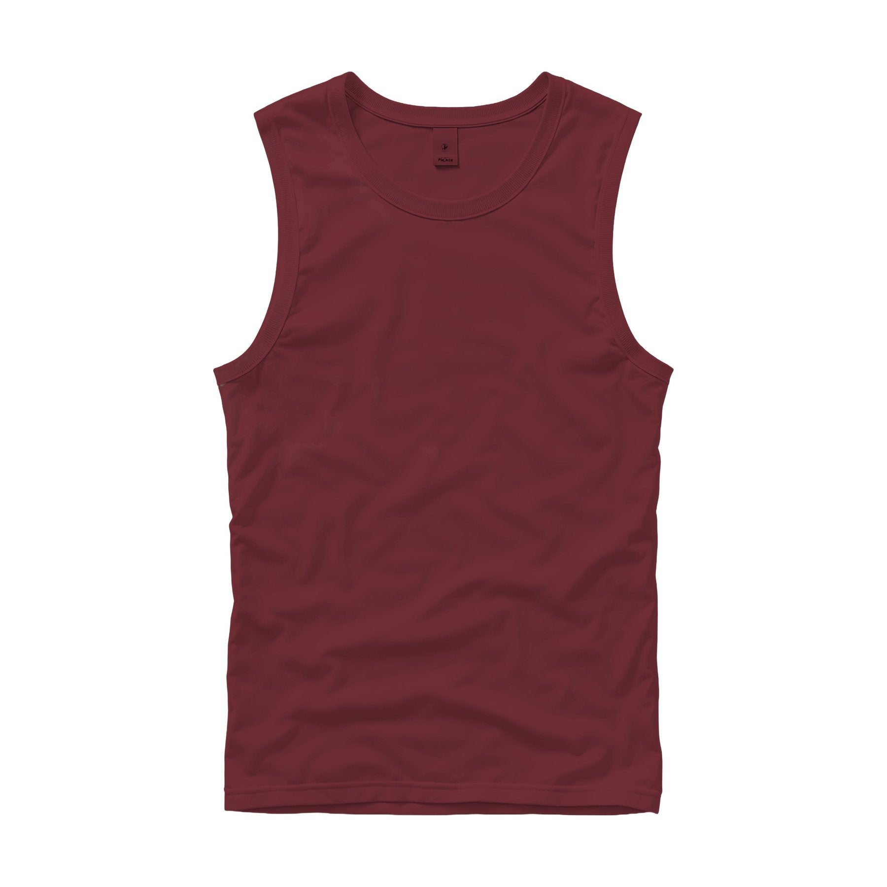 Unisex Tank Mockup | Burgundy Regular Fit — Instant Download JPG Mockup | POD Etsy Redbubble Printful | Commercial Use | MockupBulk