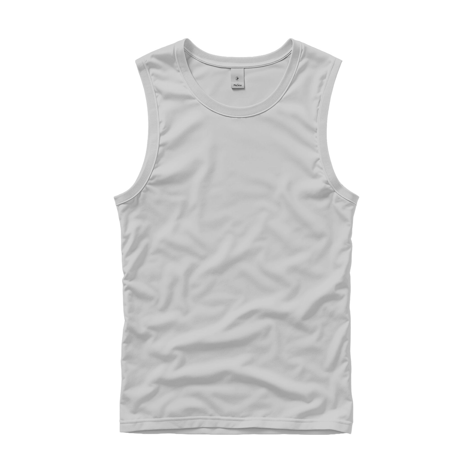 Light Gray Regular Fit Unisex Tank Mockup | High-Res JPG Template | Instant Digital Download | POD Etsy Shopify | MockupBulk