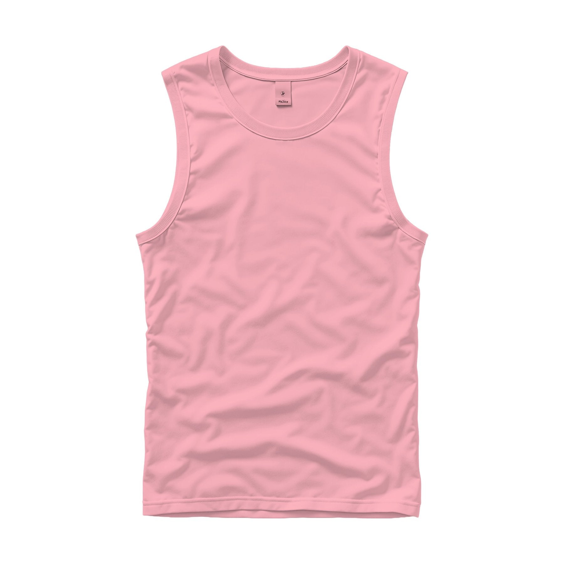 Light Pink Regular Fit Unisex Tank Mockup | High-Res Mockup Template | JPG Digital Download | Commercial Licence | MockupBulk