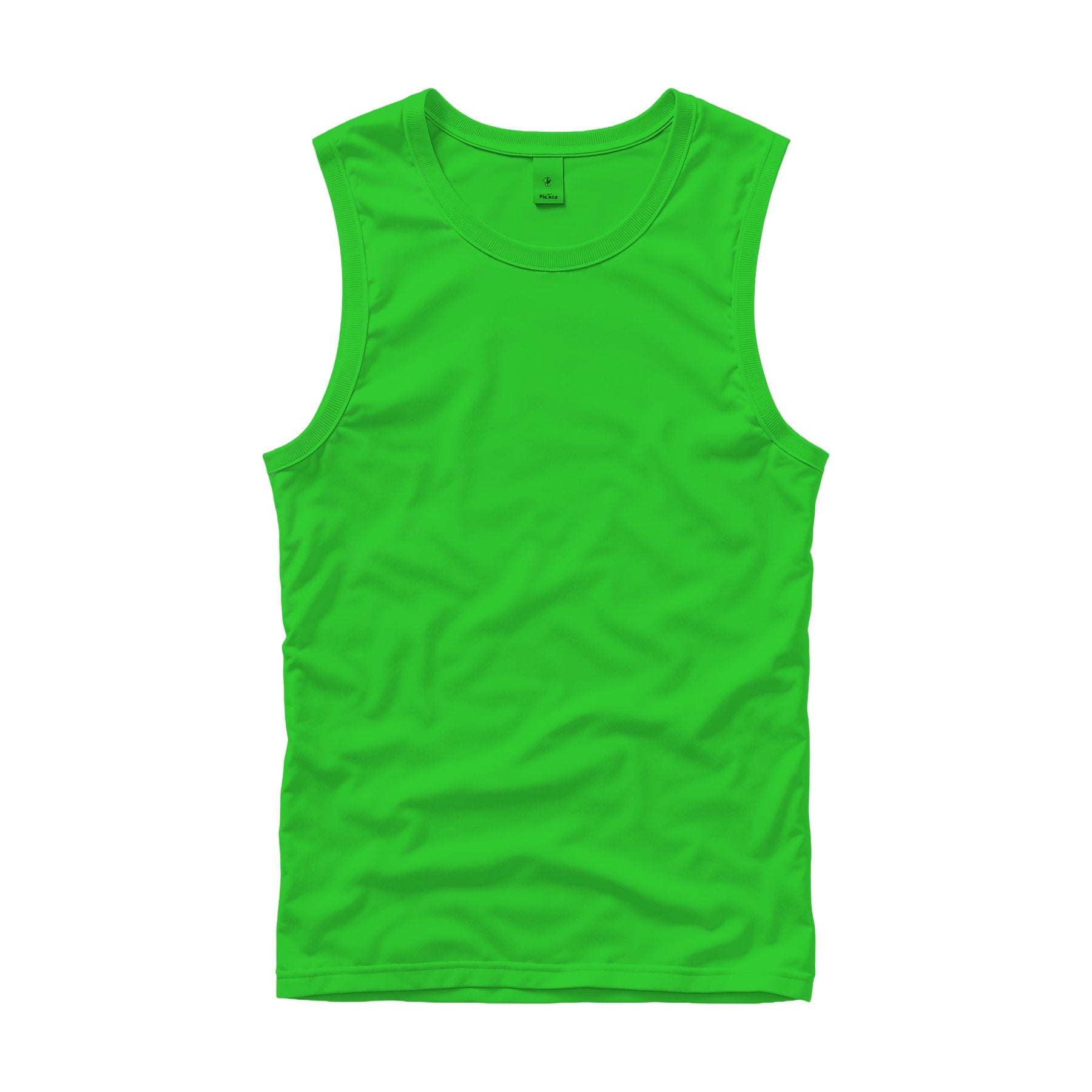 Unisex Tank Mockup, Lime Regular Fit | POD Print Mockup | Instant JPG Download | Commercial Licence Included | MockupBulk