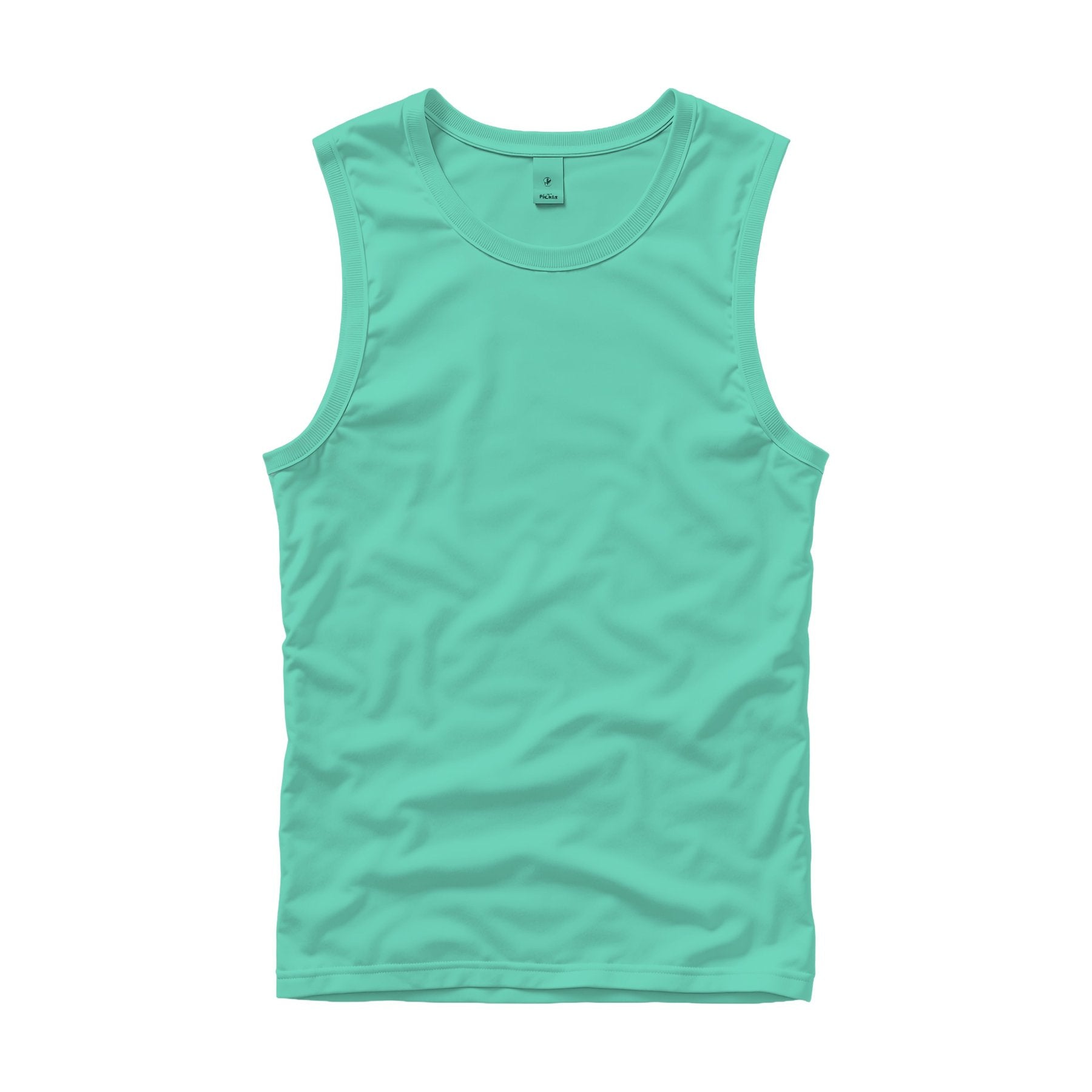 Unisex Tank Mockup | Seafoam Regular Fit | Shopify Etsy Mockup Template | High-Res JPG | Commercial Use Download | MockupBulk