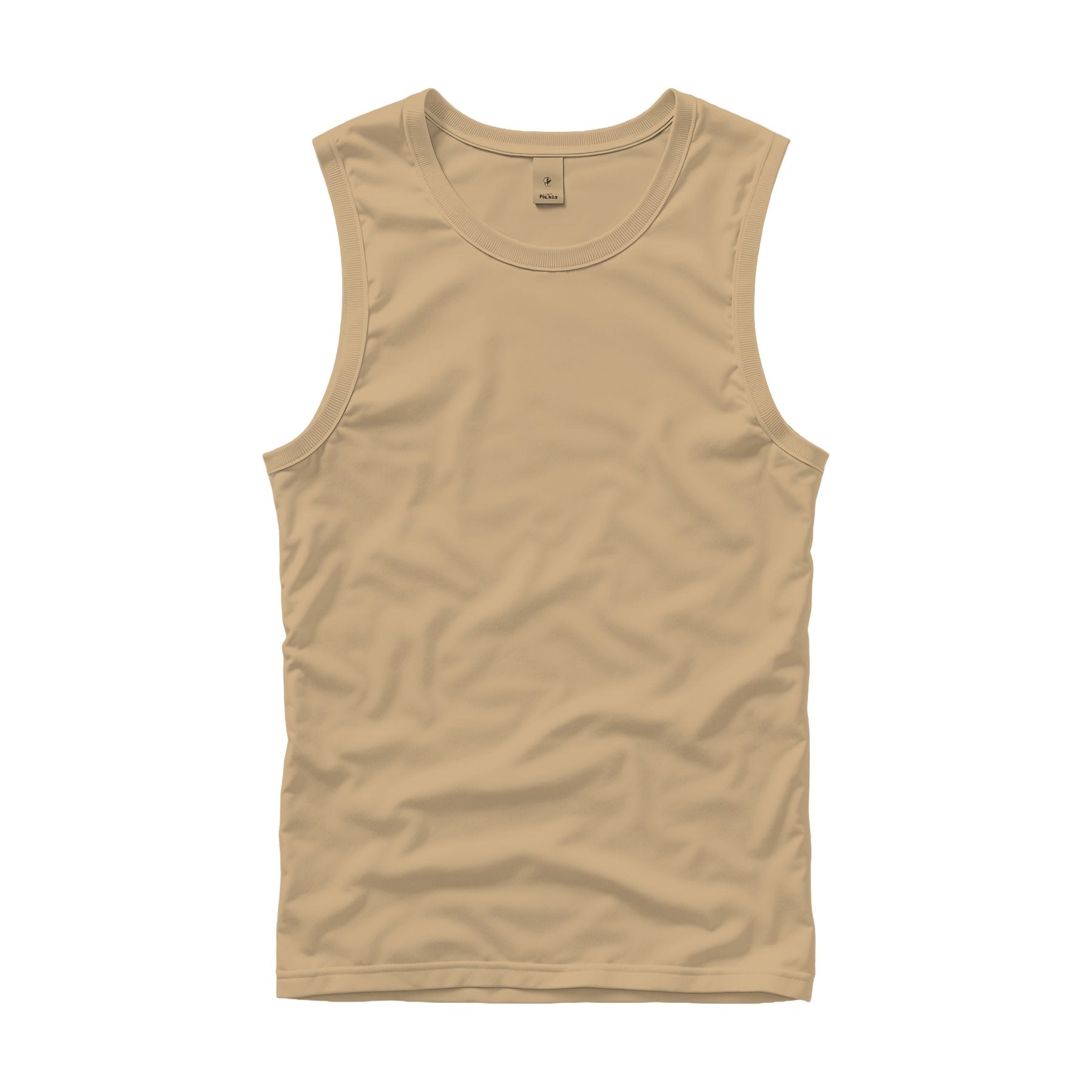 Tan Regular Fit Unisex Tank Mockup | Instant JPG Download | Commercial Licence | Etsy POD Print Mockup | MockupBulk