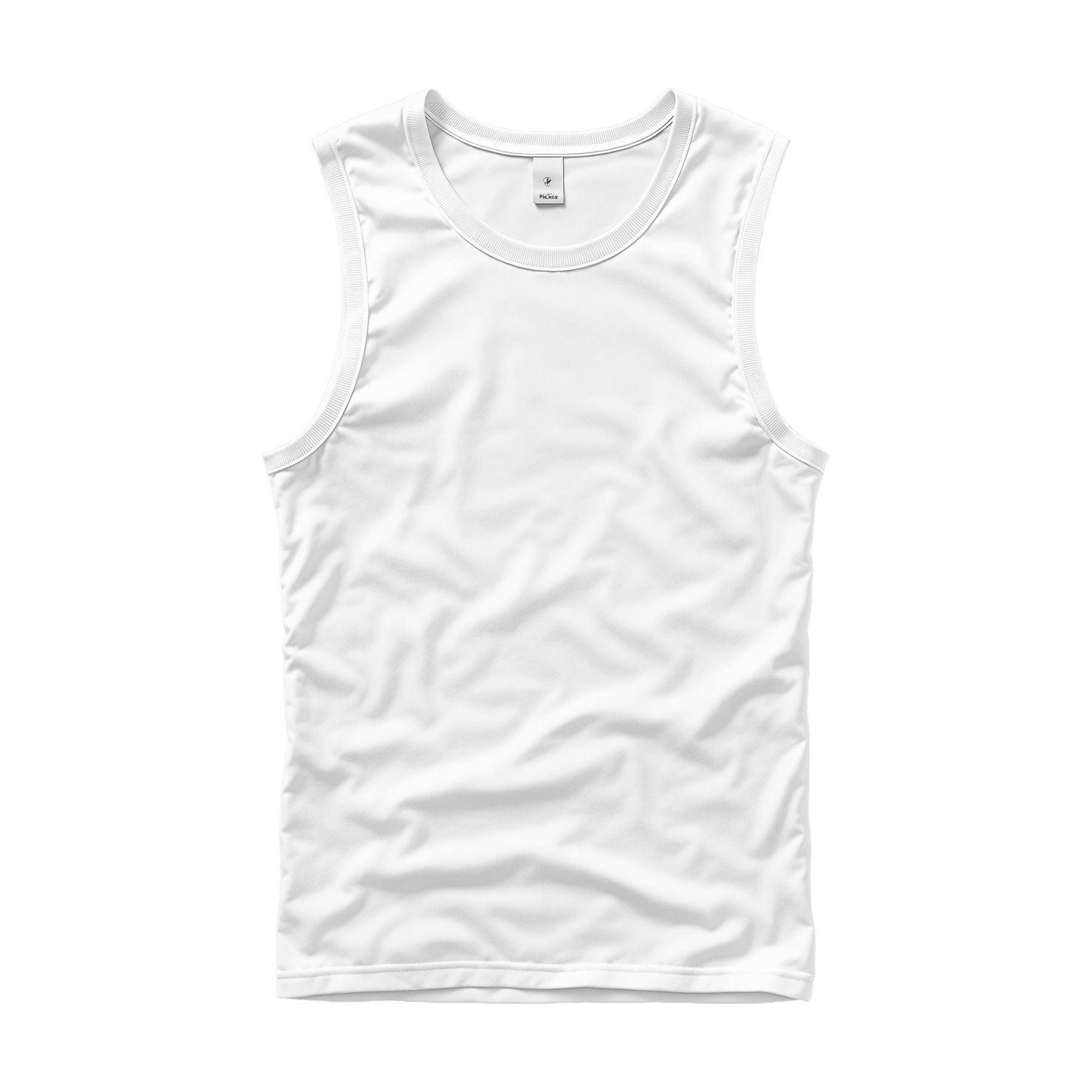 Unisex Tank Mockup, White Regular Fit | JPG Mockup Download | For POD Sellers Designers Etsy Shops | Commercial Use | MockupBulk