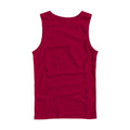 Unisex Tank Mockup — Antique Cherry Red Regular Fit Back View — JPG Mockup Download | For POD Sellers Designers Etsy Shops | Commercial Use | MockupBulk