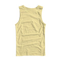 Unisex Tank Mockup, Banana Cream Regular Fit Back View | POD Print Mockup | Instant JPG Download | Commercial Licence Included | MockupBulk