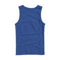 Blue Storm Regular Fit Back View Unisex Tank Mockup | High-Res Mockup Template | JPG Digital Download | Commercial Licence | MockupBulk