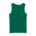 Bottle Green Regular Fit Back View Unisex Tank Mockup | POD Print Mockup | Instant JPG Download | Commercial Licence Included | MockupBulk