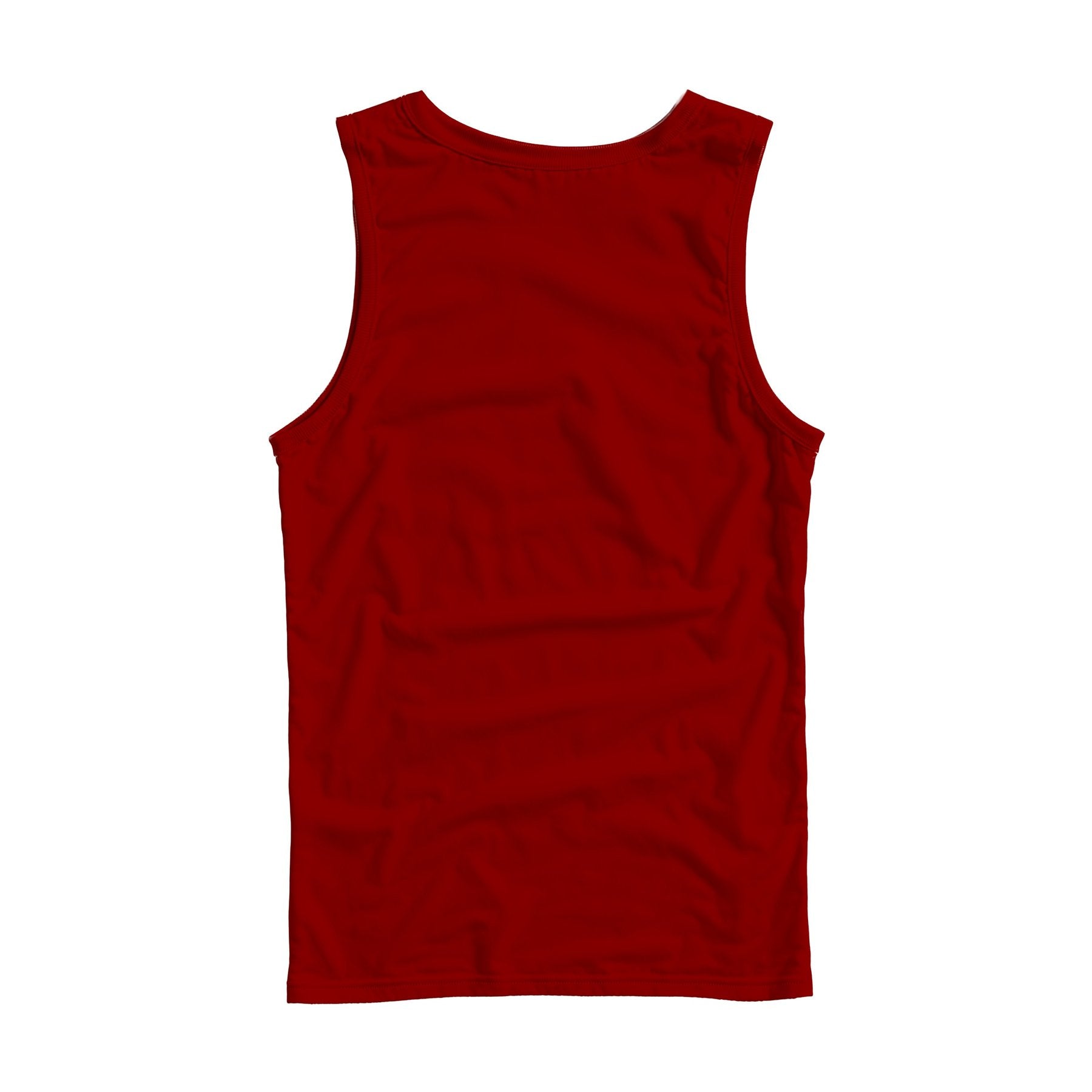 Unisex Tank Mockup | Cardinal Regular Fit Back View | High-Res Mockup Template | JPG Digital Download | Commercial Licence | MockupBulk