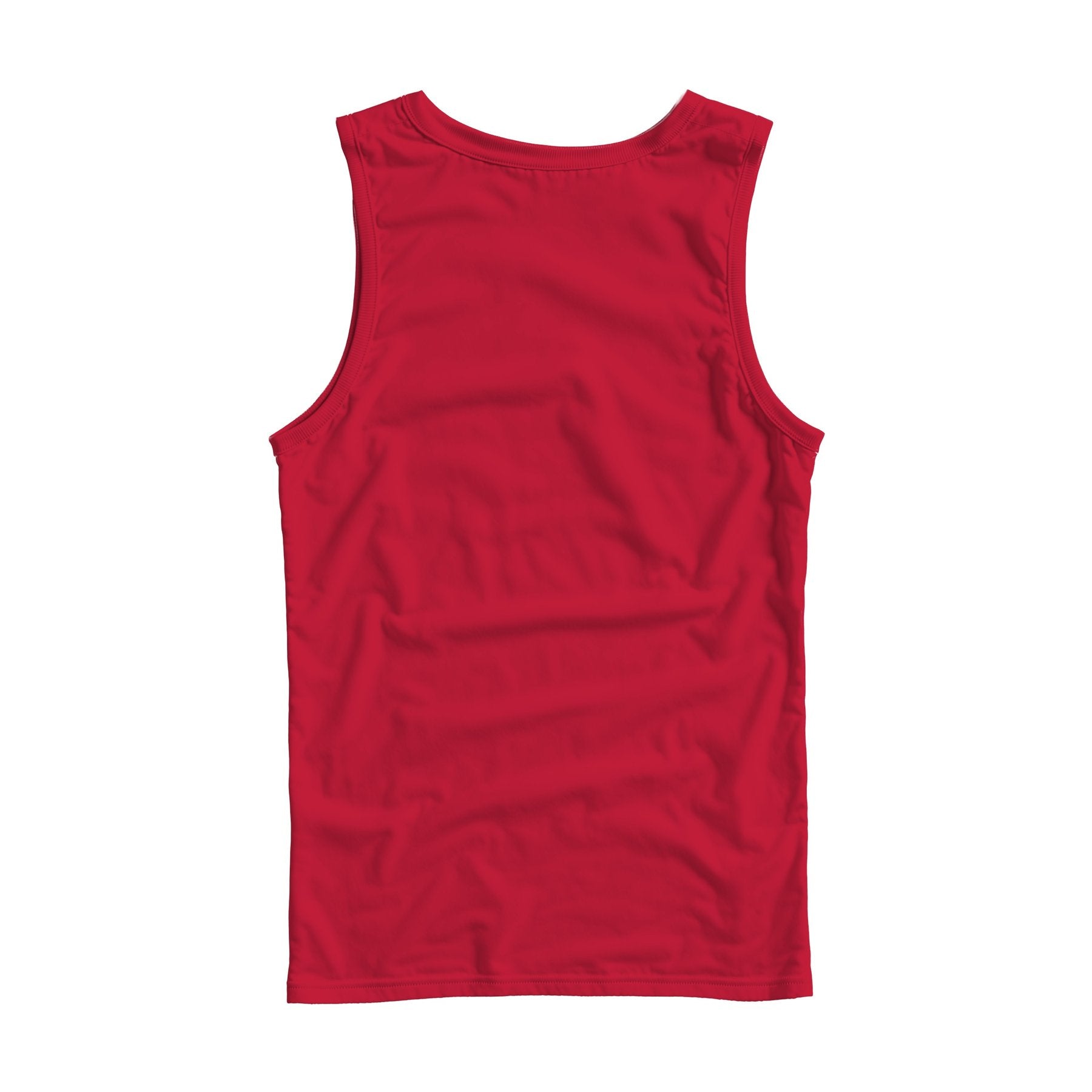 Unisex Tank Mockup, Cardinal Red Regular Fit Back View | Shopify Etsy Mockup Template | High-Res JPG | Commercial Use Download | MockupBulk