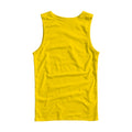 Unisex Tank Mockup, Gold Regular Fit Back View | Digital Download Mockup | High-Resolution JPG | Commercial Use Included | MockupBulk