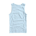 Unisex Tank Mockup | Ice Blue Regular Fit Back View — Instant Download JPG Mockup | POD Etsy Redbubble Printful | Commercial Use | MockupBulk