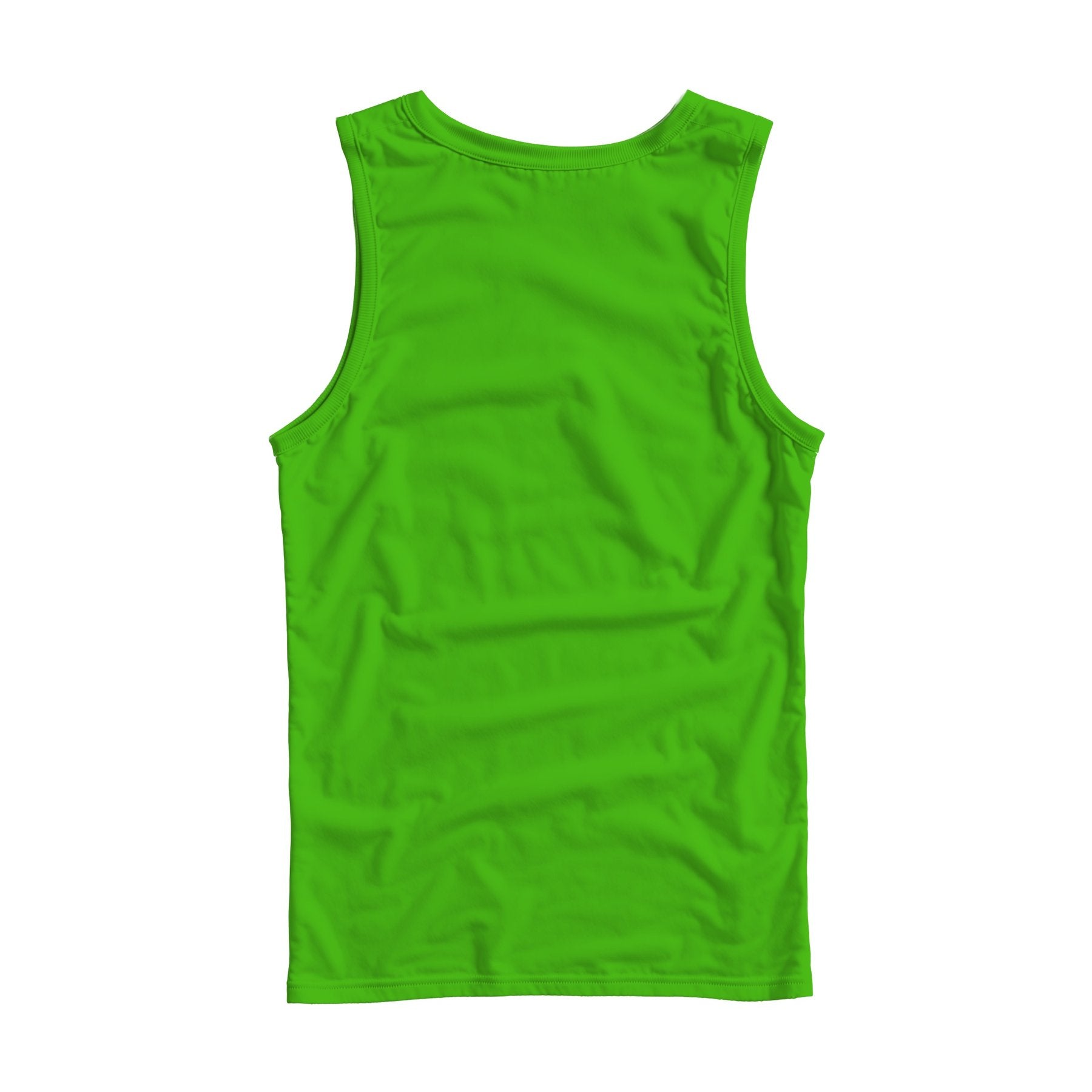 Unisex Tank Mockup, Kelly Green Regular Fit Back View | Product Mockup JPG | Instant Download | Commercial Use for POD Sellers | MockupBulk