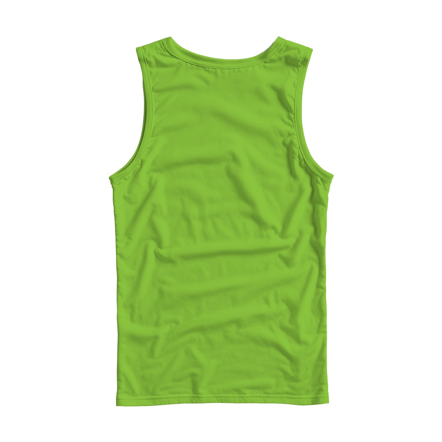 Kiwi Regular Fit Back View Unisex Tank Mockup | High-Res JPG Template | Instant Digital Download | POD Etsy Shopify | MockupBulk