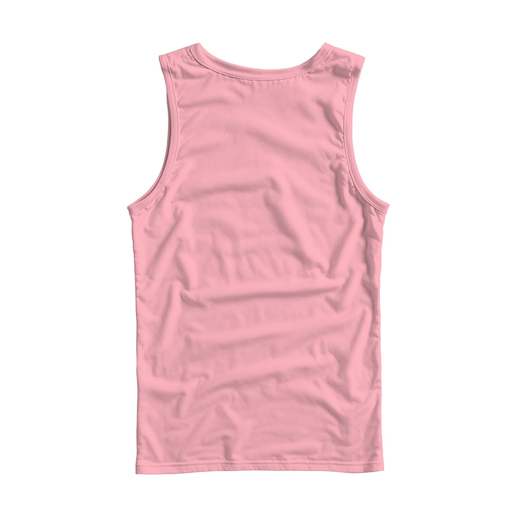 Unisex Tank Mockup, Light Pink Regular Fit Back View | High-Res JPG Template | Instant Digital Download | POD Etsy Shopify | MockupBulk
