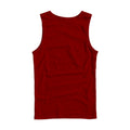 Unisex Tank Mockup | Maroon Regular Fit Back View | Digital Download Mockup | High-Resolution JPG | Commercial Use Included | MockupBulk