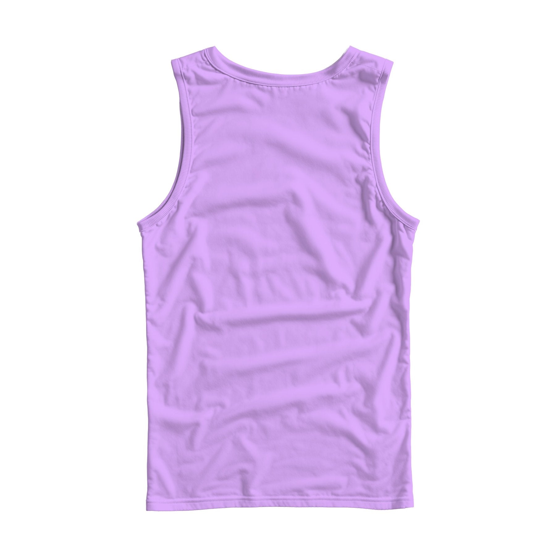 Mauve Regular Fit Back View Unisex Tank Mockup | High-Res Mockup Template | JPG Digital Download | Commercial Licence | MockupBulk