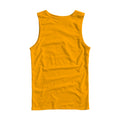 Unisex Tank Mockup — Orange Regular Fit Back View — Instant Download JPG Mockup | POD Etsy Redbubble Printful | Commercial Use | MockupBulk