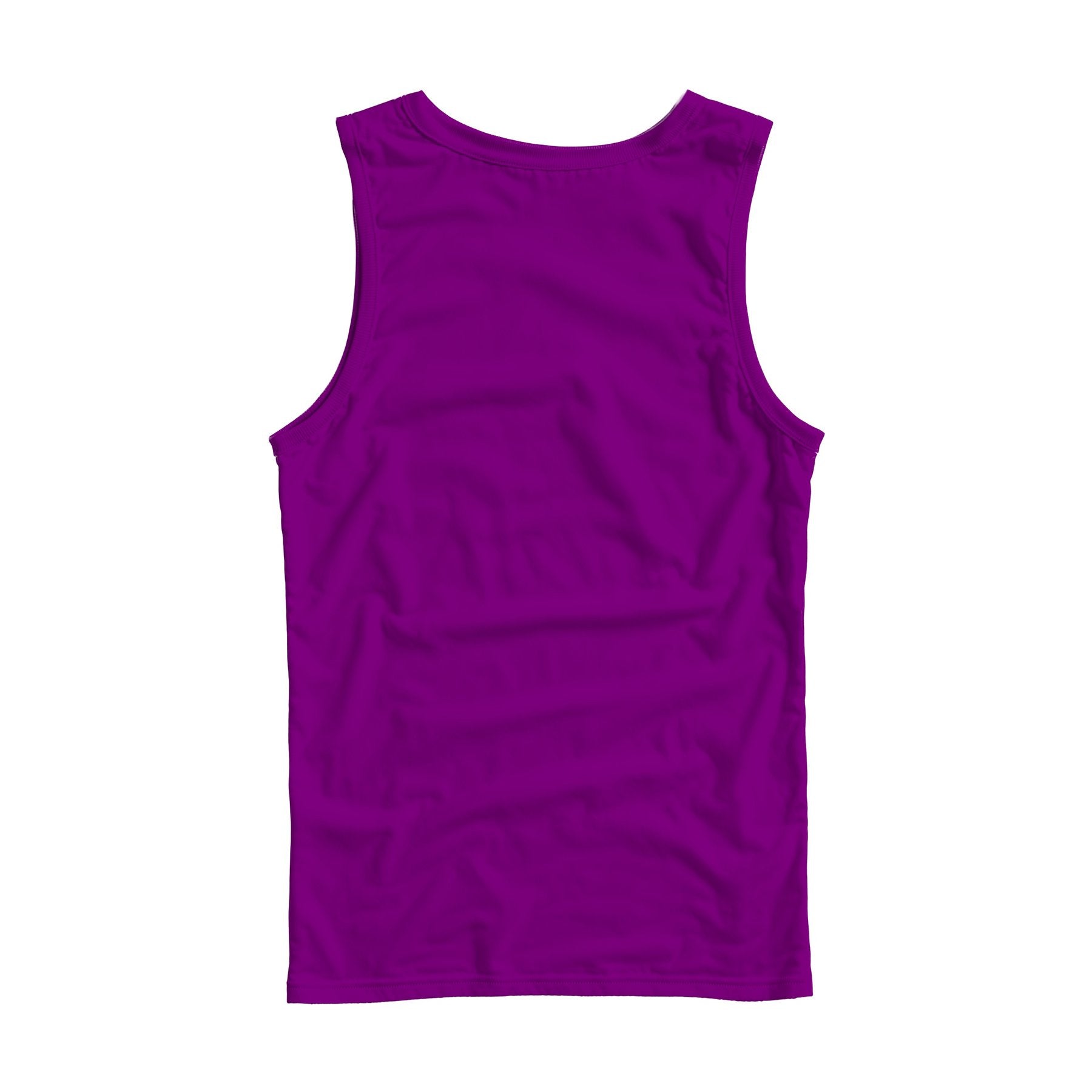 Unisex Tank Mockup, Purple Regular Fit Back View | High-Res JPG Instant Download | Commercial Use | Etsy POD Shopify Template | MockupBulk