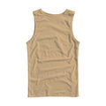 Unisex Tank Mockup — Tan Regular Fit Back View — Digital Download Mockup | High-Resolution JPG | Commercial Use Included | MockupBulk
