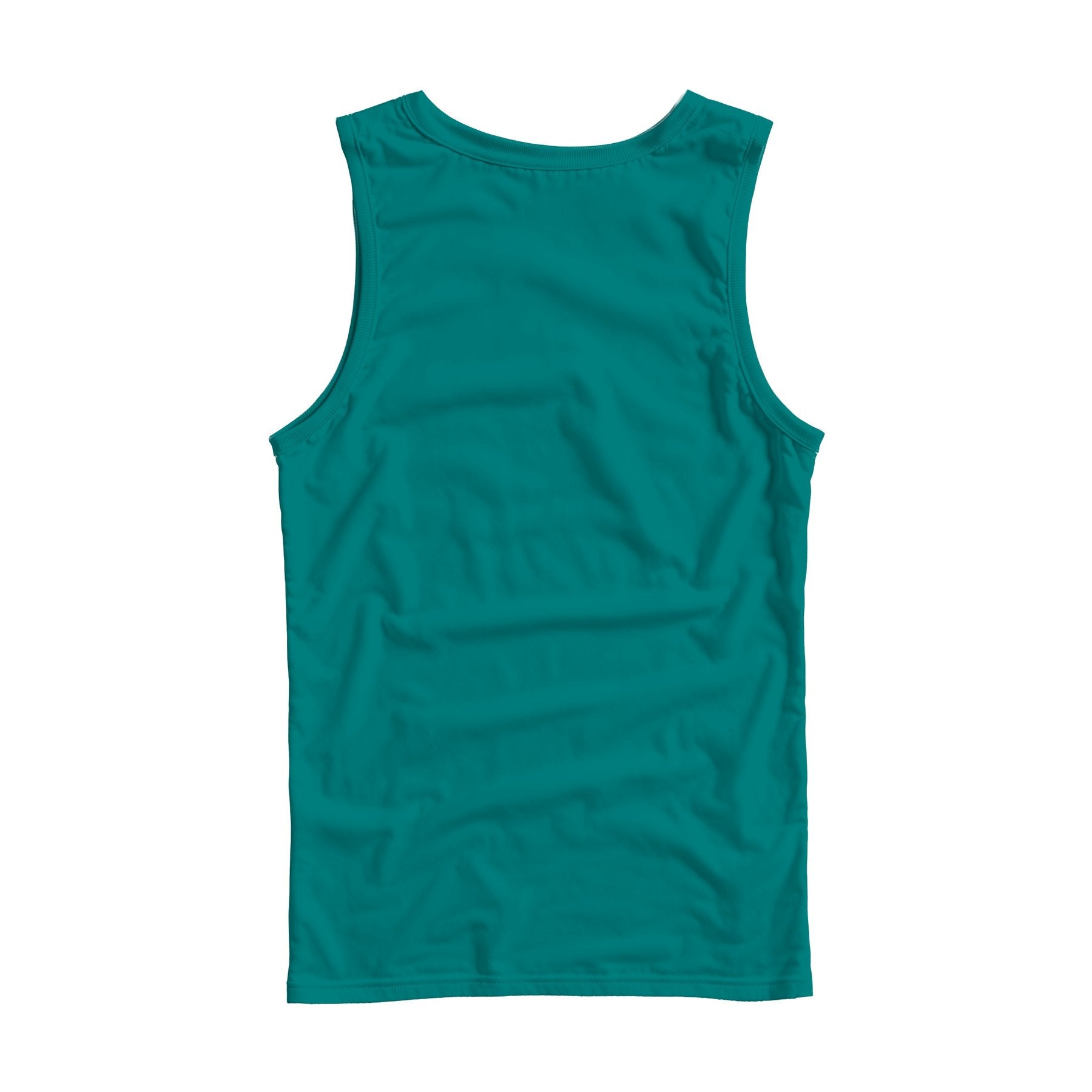 Unisex Tank Mockup | Teal Regular Fit Back View — JPG Digital Download | Etsy Shopify Mockup | Commercial Licence Included | MockupBulk