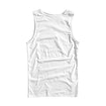 Unisex Tank Mockup | White Regular Fit Back View — High-Res JPG Instant Download | Commercial Use | Etsy POD Shopify Template | MockupBulk