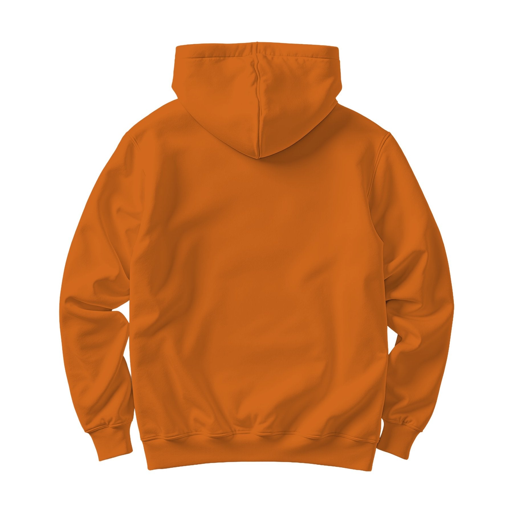 Antique Orange Regular Fit Back View Unisex Hoodie Mockup | High-Res JPG Template | Instant Digital Download | POD Etsy Shopify | MockupBulk