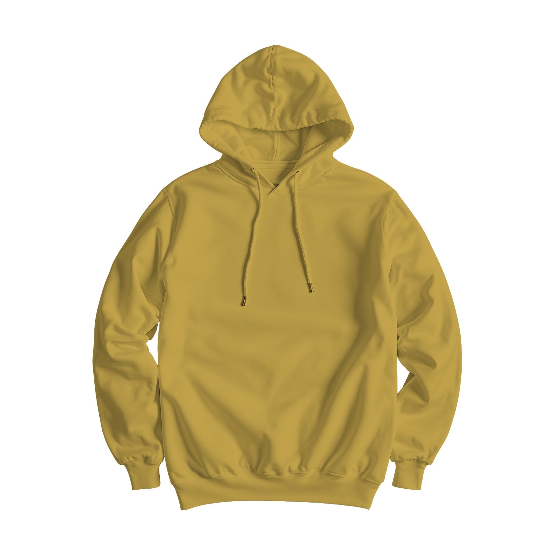 Antique Gold Relaxed Fit Back View Unisex Hoodie Mockup | Product Mockup JPG | Instant Download | Commercial Use for POD Sellers | MockupBulk