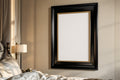 Black & Gold Frame Mockup, Blank Template #020 | Empty Frame Template | bulkmockup High-Res JPG | Commercial Use Included | MockupBulk