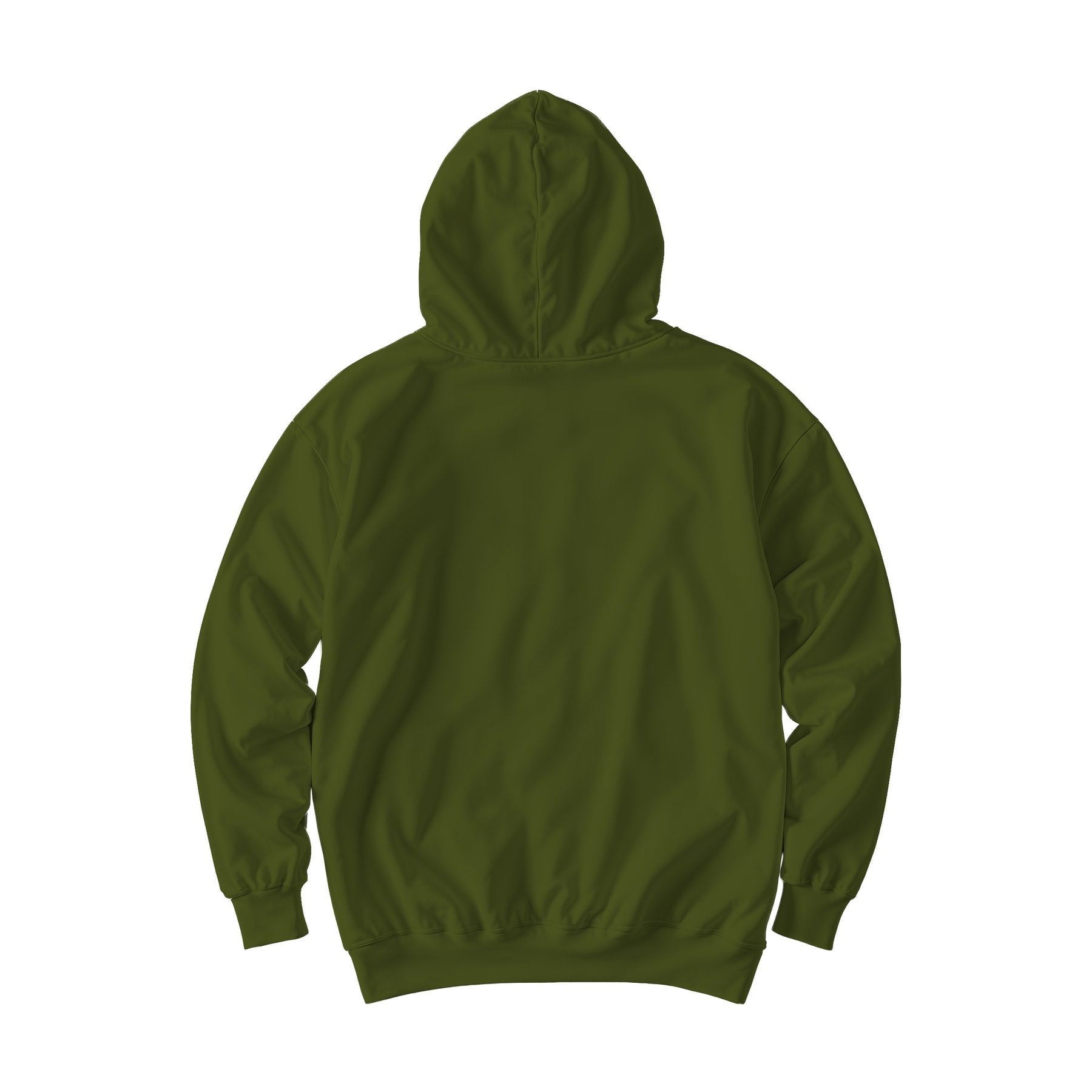 Army Oversized Fit Back View Unisex Hoodie Mockup | Etsy POD Mockup Template | Instant Download JPG | Commercial Use | MockupBulk