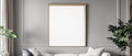 Blank Template #027 Black & Gold Frame Mockup | bulkmockup Blank Frame Template | High-Res JPG | Commercial Licence | MockupBulk