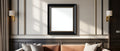 Black & Gold Frame Mockup | Blank Template #032 | Blank Frame Template for Etsy | bulkmockup JPG Download | Commercial Use | MockupBulk