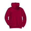 Antique Cherry Red Relaxed Fit Back View Unisex Hoodie Mockup | Digital JPG Mockup | Commercial Licence | For Etsy Printful Printify | MockupBulk