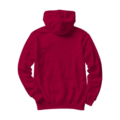 Antique Cherry Red Relaxed Fit Back View Unisex Hoodie Mockup | Digital JPG Mockup | Commercial Licence | For Etsy Printful Printify | MockupBulk